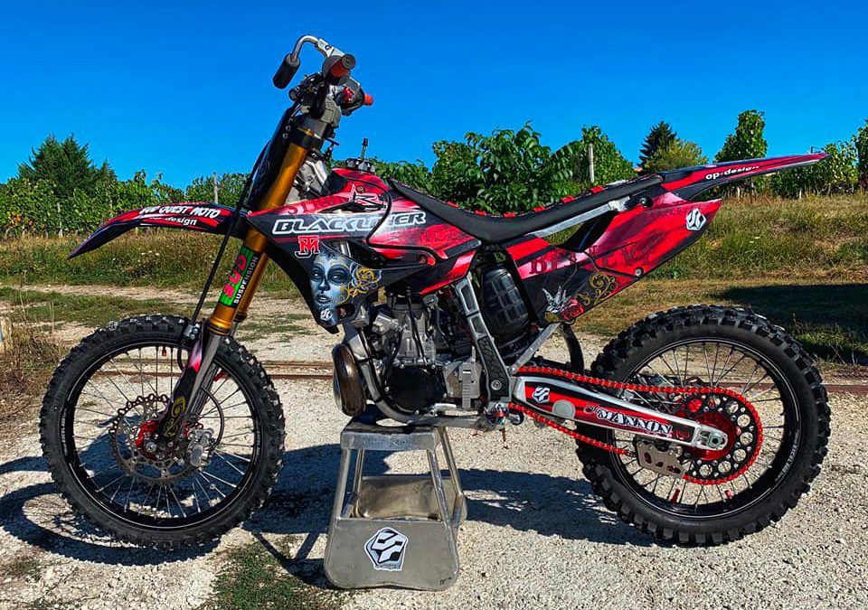 Kit déco 250 YZ FMX Julien Mannon