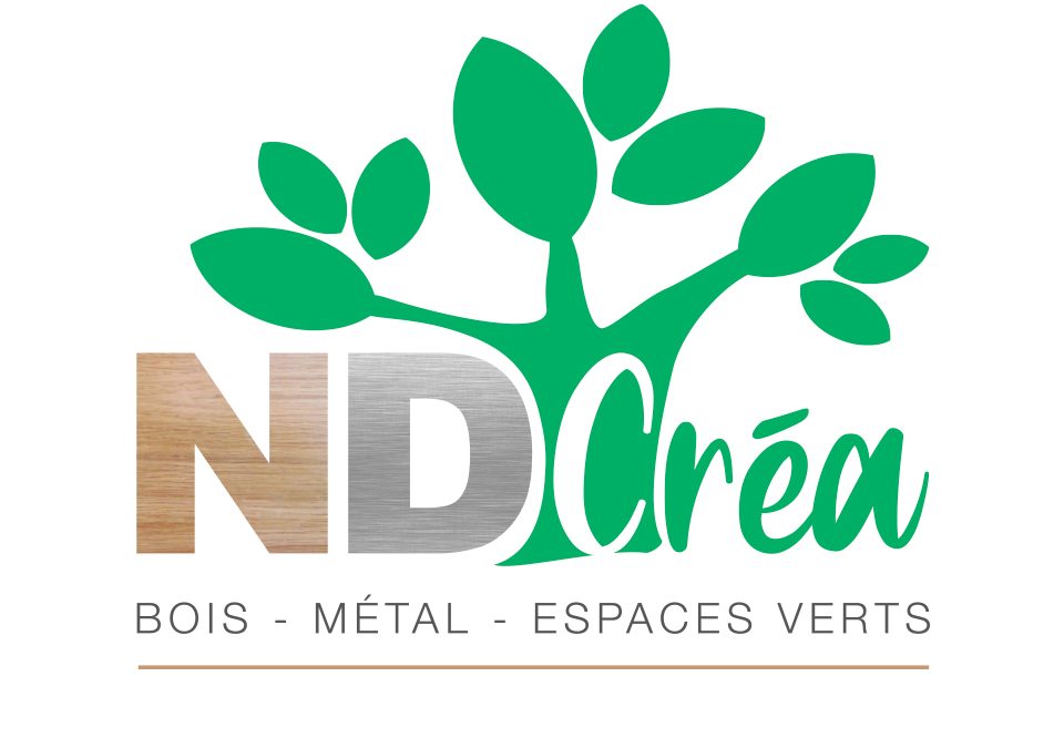 Logo ND Créa Bois Métal Espaces verts